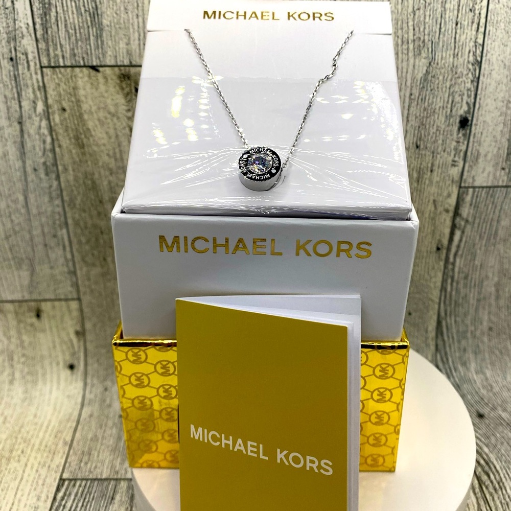 Michael Kors Silver tone necklace